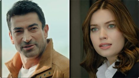 كنان إميرزالي أوغلو وأفرا ساراتش أوغلو في الإعلان الثاني من «العائلة هي الامتحان – أخي»